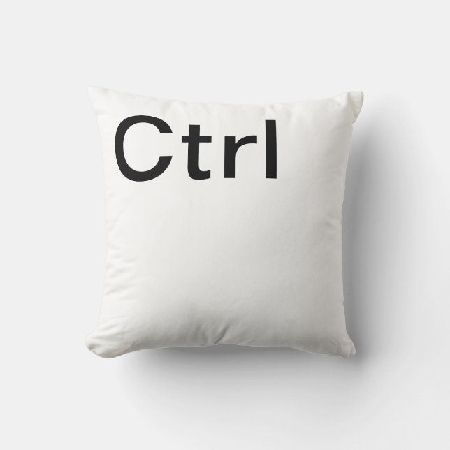 Ctrl Alt Delete Kussens (Voorkant)