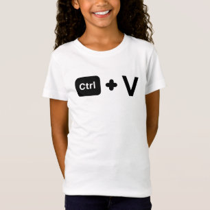 CTRL C CTRL V/Matching Family/Pap Mam and Me/Funny T-shirt
