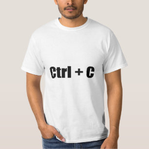 CTRL + C T-SHIRT