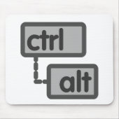 CTRL- en ALT-Button Muismat (Voorkant)