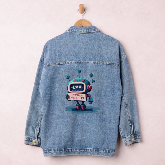 CTRL+ HELLO Denim Delim : Joli robot (Hangar)