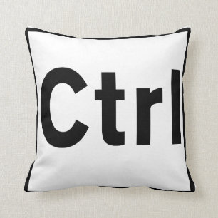 CTRL Worp Kussen Control Toets Ontwerp