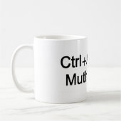 CtrlAltDel vijandige geek mok (Links)
