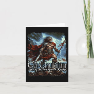 Cu Chulain Keltische Ierse mythologie Oorlog God Kaart