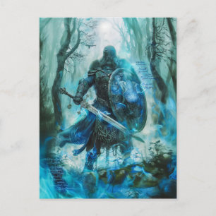 Cú Chulainn "Keltische heldhaftige krijger van Uls Briefkaart