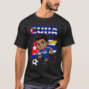Cu Kid Doel Cartoon Cu Vlag Voor Jongens Kids T-shirt
