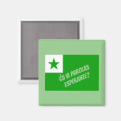 Ĉu vi parolas Esperante? Magneet (Voorkant / Achterkant)