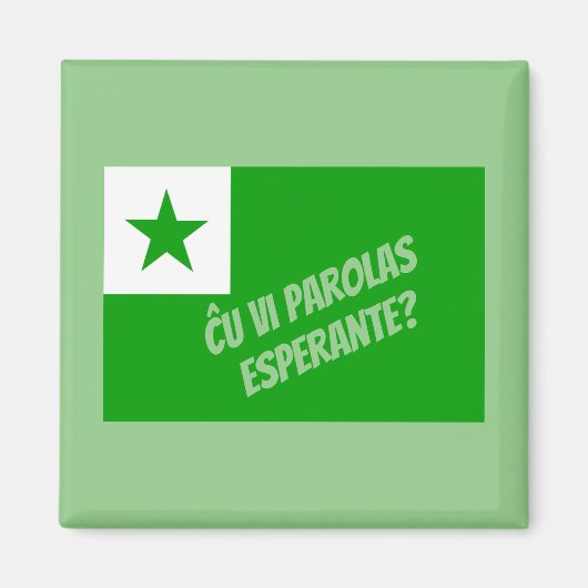 Ĉu vi parolas Esperante? Magneet (Voorkant)