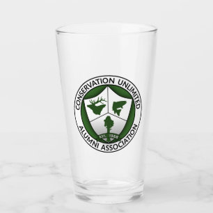 CUAA Logo pint glas