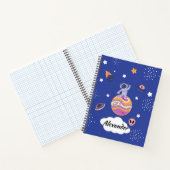 Cuaderno A4 infantil de la Galaxia Notitieboek (Binnen)