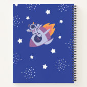 Cuaderno A4 infantil de la Galaxia Notitieboek (Achterkant)