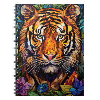 Cuaderno Animales En Arte Vitral Notitieboek