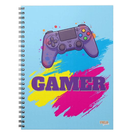 Cuaderno Colorful Gaming Notes Notitieboek (Voorkant)
