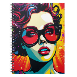 Cuaderno Comic Pop Art Girl Notitieboek