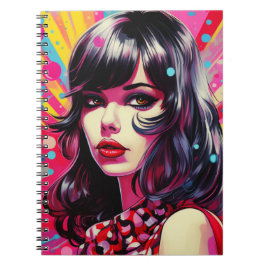 Cuaderno Comic Pop Art Girl Notitieboek