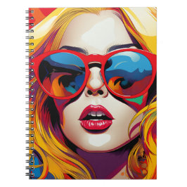 Cuaderno Comic Pop Art Girl Notitieboek