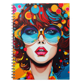 Cuaderno Comic Pop Art Girl Notitieboek