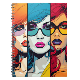 Cuaderno Comic Pop Art Girl Notitieboek