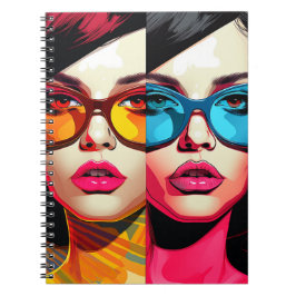 Cuaderno Comic Pop Art Girl Notitieboek
