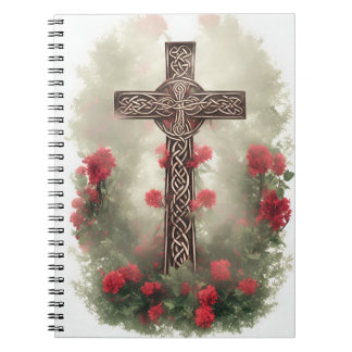 Cuaderno cross tattoo flower 36 notitieboek