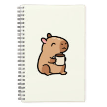 Cuaderno Cuadriculado Capybara met Mok Grid
