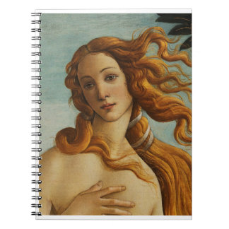 Cuaderno de El nacimiento de Venus de Sandro Notitieboek