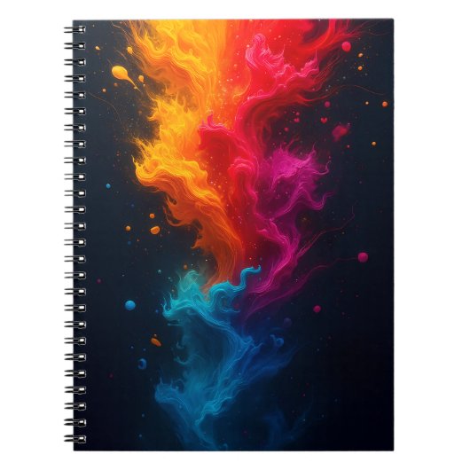 Cuaderno de fuego multicolor notitieboek (Voorkant)