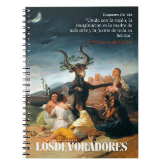 Cuaderno de notas Francisco de Goya, El Aquelarre Notitieboek