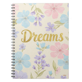Cuaderno Dreams Floral Pattern Notitieboek