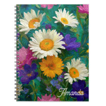 Cuaderno Flores Inspiración Vincent van Gogh
