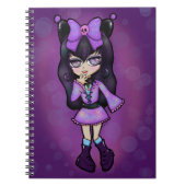 Cuaderno Kuromi fanart Notitieboek (Voorkant)