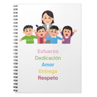 Cuaderno para la maestra notitieboek
