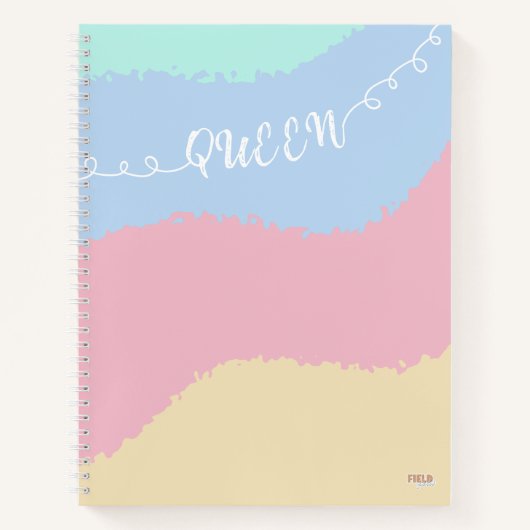 Cuaderno Pastel Queen Elegance Notitieboek (Voorkant)