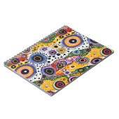 Cuaderno Psicodélico Retro Efecto Caleidoscopio Notitieboek (Linkerzijde)