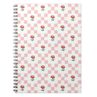 Cuadrillé en rosa notitieboek
