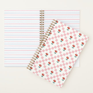 Cuadrillé en rosa notitieboek