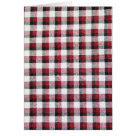 Cuadrille rood wit en zwart stijl