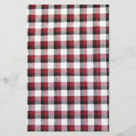 Cuadrille rood wit en zwart stijl