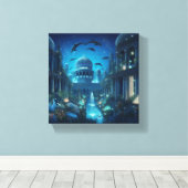 Cuadro Atlantis Canvas Afdruk (Insitu (Houten vloer))