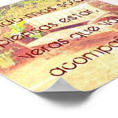 Cuando Mas Sola Piensas Estar Petite affiche 6x6 (Coin)