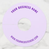 Cuastom Votre Nom Vin Texte Étiquette Choisir la c (Dos)