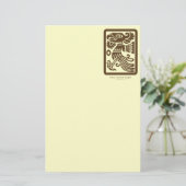 Cuauhtli aztèque - papeterie (Brown) d'Eagle (Debout devant)