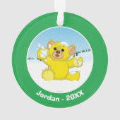 CUB pelucheux jaune (dos)