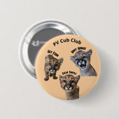 Cub Trio Ronde Button 5,7 Cm (Voorkant /achterkant)