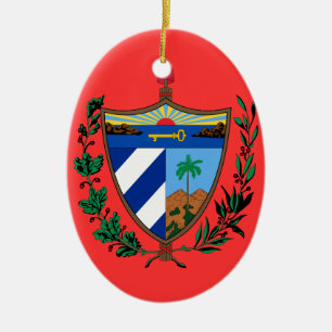 CUBA - Aangepaste kerstversiering Keramisch Ornament