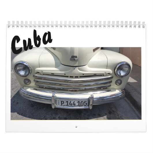 Cuba-agenda Kalender (Hoes)