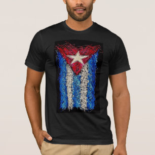 Cuba Arte Flag T-Shirt