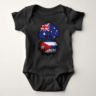 Cuba Australian Tree Roots Flag Romper