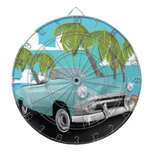 Cuba - auto dartbord