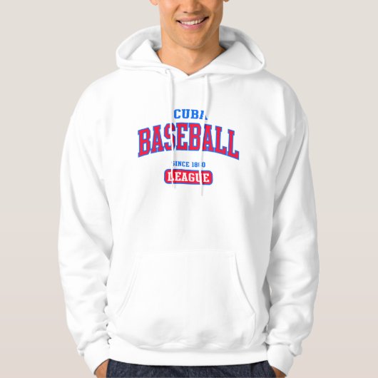 Cuba Baseball Hoodie (Voorkant)